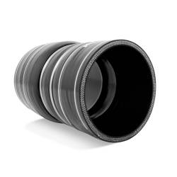 Mishimoto - Mishimoto Ford 6.4L Powerstroke Hot-Side Intercooler Pipe and Boot Kit 2008-2010 -  Black - Image 2
