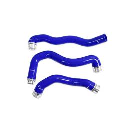 Mishimoto Ford 6.4L Powerstroke Silicone Coolant Hose Kit, 2008-2010 - Blue