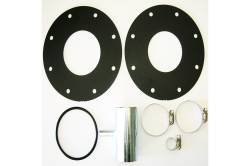 Titan Fuel Tank Spare Tire Aux Fuel System LB7  Adapter KIT