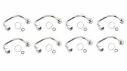 6.4L 08-10 Ford PowerStroke Diesel Fuel Injector O-Ring Line & Seal Set of 8