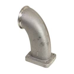 BD Diesel - BD Diesel Hot Pipe Adapter - S300/S400 V-Band to T4 Turbo 1453502 - Image 2