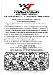 TrackTech Fasteners - TrackTech 6.6L Duramax Head Studs Kit For 01-16 LB7 LLY LBZ LMM LML Chevy / GMC - Image 2