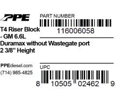 PPE Diesel - T4 Riser Block PPE Diesel - Image 2