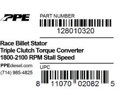 PPE Diesel - BCBS Triple Disc Converter GM Allison 1000 and 2000 Series Black 1800-2100 PPE Diesel - Image 3