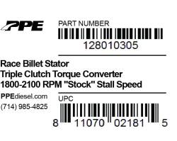 PPE Diesel - BCBS Triple Disc X Conv GM Allison 1000 and 2000 Series Black 1800-2100 PPE Diesel - Image 3