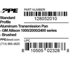 PPE Diesel - PPE Trans Pan Standard Depth GM Allison 1000 And 2000 Series 1000 And 2000 Series Brushed PPE Diesel - Image 5