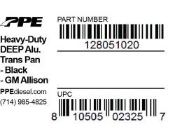 PPE Diesel - PPE Deep Transmission Pan GM Allison 1000 And 2000 Series 1000 And 2000 Series Black PPE Diesel - Image 6