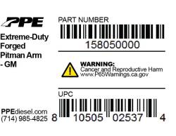 PPE Diesel - Extreme Duty Forged Pitman Arm GM 2500-3500 01-10 PPE Diesel - Image 3