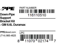 PPE Diesel - Down-Pipe Support Bracket PPE Diesel - Image 2