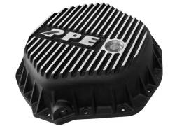 Heavy Duty Aluminum Rear Differential Cover GM/Dodge 2500HD/3500HD Brushed PPE Diesel