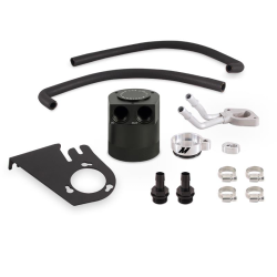 Ford 6.7L Powerstroke Baffled Oil Catch Can Kit, 2011–2016 - MMBCC-F2D-11BE