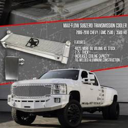 DMAXSTORE - MAX-Flow SubZero Allison Transmission Cooler, 2006-2010 GM 2500 / 3500 6.6L Duramax - Image 4
