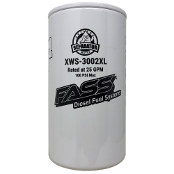 FASS XWS-3002XL Extended Length Extreme Water Separator