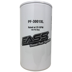 FASS PF-3001XL Particulate Fuel Filter - Use with XWS-1002