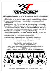 TrackTech Fasteners - TrackTech 7.3L T444E Head Studs For 94-03 Ford Powerstroke Diesel  - Image 3