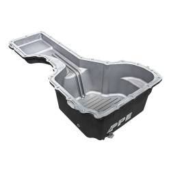 PPE Deep-Capacity Cast Aluminum Oil Pan 2017-2020 Chevy GMC Duramax L5P - Black