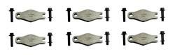 TrackTech Fuel Injector Hold Down Clamps for 98.5-02 5.9L Cummins 24V