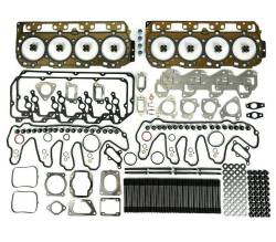 TrackTech Complete Top End Cylinder Head Gasket / Studs Service Kit for 2007.5-2010 Duramax LMM