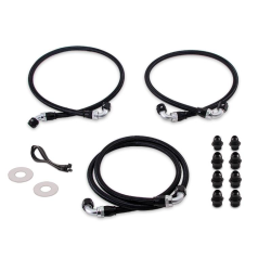 Mishimoto Transmission Cooler Line Kit Fits Chevy/GMC 6.6L Duramax (LLY/LBZ/LMM) 2006-2010