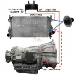 Fleece Performance - Allison Transmission Cooler Lines For 2001-2005 LB7-LLY Fleece Performance - Image 2