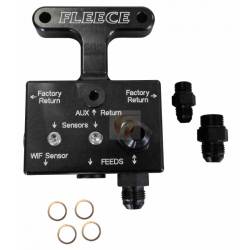 Fleece Performance - 2007.5-2009 3rd Gen 6.7L Dodge/Cummins Fuel Distribution Block Fleece Performance - Image 2