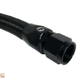 Fleece Performance - 34.5 Inch Common Rail/VP44 Cummins Coolant Bypass Hose Black Nylon Braided Fleece Performance - Image 2