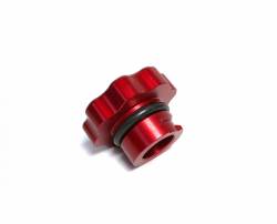 Fleece Performance - 2001-2016 Duramax Oil Cap Red Fleece Performance - Image 2