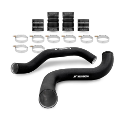 Mishimoto - Mishimoto Intercooler kit for Ford 7.3L Powerstroke 1999–2003 - Black / Black Wrinkle Pipes - Image 5