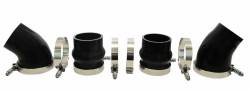 SPOOLOGIC 5 Ply Silicone CAC Intercooler Boot Kit For 94-02 5.9L Cummins 12V 24V