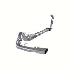 MBRP Exhaust 4" Turbo Back, Single Side Exit (Aluminized 3" downpipe) T409 S6218409
