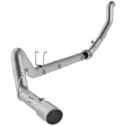MBRP Exhaust 4" Filter Back, Single Side Exit, AL + Down Pipe S6282AL