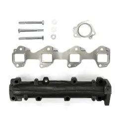 SPOOLOGIC Driver Side Exhaust Manifold Upgrade NO PINCH For 2001-2015 GMC Chevrolet Duramax