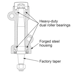 PPE Diesel - PPE Idler Pivot Assembly Forged for 01-10 GM 2500 / 3500 - Image 3