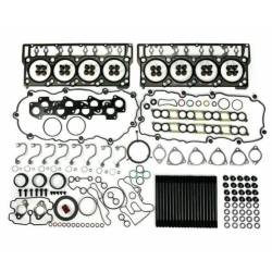TrackTech Complete Top End Cylinder Head Gasket / Studs Service Kit for 08-10 6.4L Powerstroke