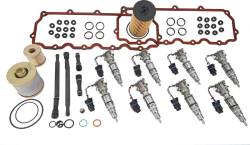 Fuel Injector Set With Installation Kit, Ford 6.0L