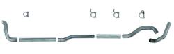 Turbo Back Exhaust 89-93 Dodge 5.9L Cummins Dodge RAM 2500/3500 2X4 4 Inch Aluminized Diamond Eye