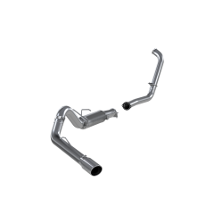 4 Inch Turbo Back Single Side Stock Cat Exit Aluminized Steel For 03-05 Ford Excursion 6.0L MBRP