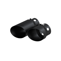 08-Up Ford 6.4L, 6.7L Powerstroke Black-Coated Tip 4 Inch ID 5 Inch Outlet Tip Cover Set 6.75 Inch 9.75 Inch Length MBRP