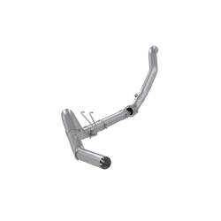 08-10 Ford F-250/ F-350/ F-450, 6.4L, Armor Lite 4-Inch Filter Back Single Side Exit with Downpipe MBRP