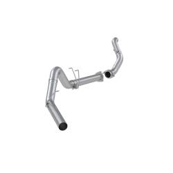 11-14 Ford F-250/ F-350/ F-450, 6.4L, CC/SC, Armor Lite 4-Inch Filter Back Single Side Exit with Downpipe MBRP