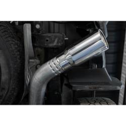 MBRP Exhaust - 20-Up Silverado/Sierra 2500/3500 T304 Stainless Steel 4 Inch Filter Back Single Side Exit Exhaust System MBRP - Image 7