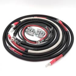 Big7Kits - Dodge Cummins Battery Cable Kit 1/0 Gauge For 2006-2009 Dodge RAM 2500/3500 5.9-6.7 Liter Cummins Diesel 3rd Gen Battery Cable Big7Kits - Image 3