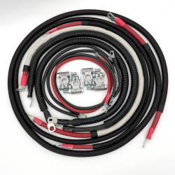 Big7Kits - Dodge Cummins Battery Cable Kit 2/0 Gauge For 2002-2005 Dodge RAM 2500/3500 5.9-6.7 Liter Cummins Diesel 3rd Gen Battery Cable Big7Kits - Image 2