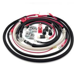 2003-2007 Ford F250/F350 2/0 Gauge Battery Cable Kit Power Stroke 6.0 Diesel Straight Battery Cable Big7Kits