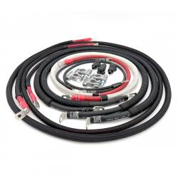 2011-2016 Ford F-250/F-350 Superduty Battery Cable Kit Power Stroke 6.7 Diesel 2/0 Gauge Straight Battery Cable Big7Kits