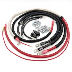 2008-2010 Ford F250/F350 2/0 Gauge Battery Cable Kit Power Stroke 6.4 Diesel Straight Battery Cable Big7Kits
