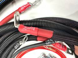Big7Kits - 1990-1997 Ford F250/F350 Superduty OBS Battery Cable Kit Powerstroke 7.3 Diesel 2/0 Gauge 90 Degree Battery Cable Big7Kits - Image 3