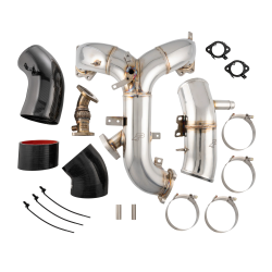 PPE Zilla Intake Manifold & Turbo Inlet Kit | 2020–2026 Ford 6.7L Power Stroke - Polished