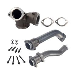 7.3 Powerstroke Bellowed Exhaust Up-Pipes & Gaskets 1999.5–2003 Powerstroke Diesel