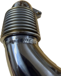 Norcal Diesel Performance Parts - Passenger Side OEM Replacement Up-Pipe 2001-2004 Duramax 6.6L LB7 with Federal Emissions - Image 4